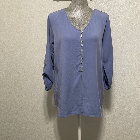 Soft surroundings Sardinia Top Item #2CA07 medium blouse - Picture 1 of 5